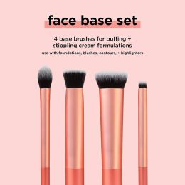 Shadow 4PCS/Set Makeup Brushes Professional Blush Foundation Eyeshadow Concealer Blending Brush High Quality Beauty Tools maquillaje