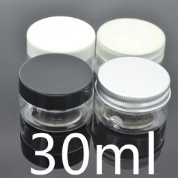 Storage Bottles 30g Clear Plastic Cosmetic Cream Lotion Jar With Gasket Filling Travel Bottle Empty Small Capacity Subpacking