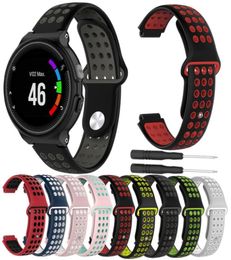 Women Men Rubber Watch Band Strap For Garmin Forerunner 220 230 235 630 620 735 Approach S20 S5 S6 Bracelet Silicone Strap Loop7336453465