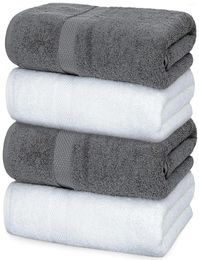 Towel Luxury Classical Bath Towels Large -27x55 Inch Premium Soft Cotton Quick-Dry Thick And Absorbent El Bathroom