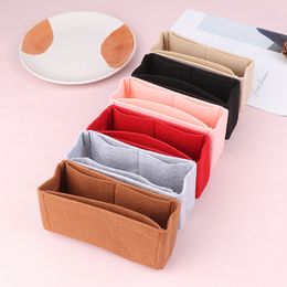 1PC Bag Organizer For Mini Bag Storage Bag The Liner Bag Felt Purse Insert Handbag Liner Bag