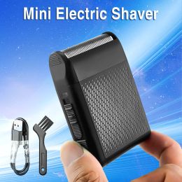 Shavers Mini Men's Electric Shaver Razor Barber Shaving Machine for Men Professional Beard Trimmer Rechargeable Portable