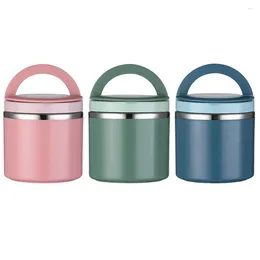 Dinnerware 630ml Soup Box Baby Thermal Container Insulated Lunch Stainless Steel Insulation Bento Multi Colour
