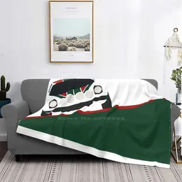 Blankets Lancia Stratos Air Conditioning Blanket Soft Throw Rally Car Wrc