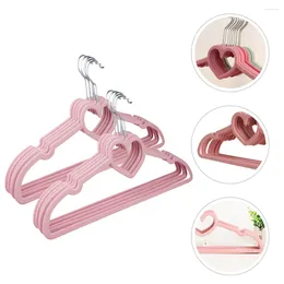 Storage Bags 10 Pcs Clothes Hangers Closet Plastic Heart Shaped Adult Non-slip Swivel Hook Jackets Skirt Coat Dress