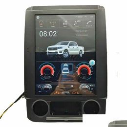 Gps Car & Accessories 12.1 Tesla Style Radio Stereo Navigation For Ford F-150 -2021 2Add32G Drop Delivery Automobiles Motorcycles Auto Dhdi2