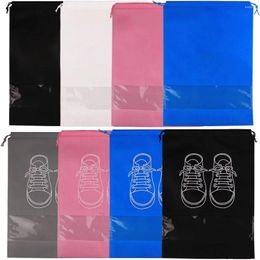 Storage Bags 1/2/3/5pcs Non-woven Shoes Bag Waterproof Dustproof Travel Portable Tote Drawstring For Organiser