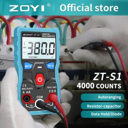 ZOYI S1/2/3 Digital Multimeter tester autoranging True rms automotriz Mmultimetro with NCV LCD backlight Flashlight like RM403B