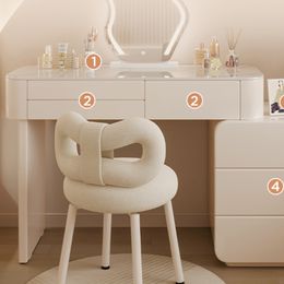 Shelf White Dressers Make Up Vanity Standing Dining Bedroom Table Set Living Room Chairs Dressers Girls Commode Home Furniture