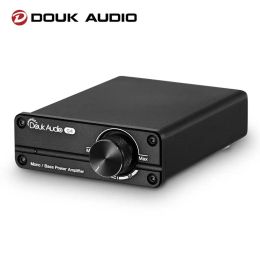 Amplifier Douk Audio G4 Mini Subwoofer / FullFrequency Mono Channel Digital Amplifier HiFi Audio 100W Home Desktop Power Amp