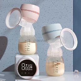 Breastpumps Portable Intelligent Hand Free Auto Massage Painless Silent Electric Suction Breast Milk Pump Machine For Nursing Mother Gifts 240413