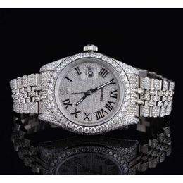 Luxury Looking Fully Watch Iced Out For Men woman Top craftsmanship Unique And Expensive Mosang diamond 1 1 5A Watchs For Hip Hop Industrial luxurious 6326