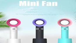 Korea ZERO9 Leafless Cooling Fan 2000mah Rechargeable Battery Mini Handheld Fans 3 Speed Portable Personal Fan 1pcs2522029