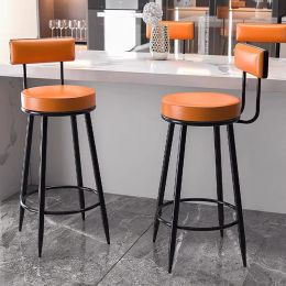Industrial Style Bar Chairs Stylist Retro Sgabello Hair Living Room Simple Square Bar Chairs Designer Bar Restaurant Furniture