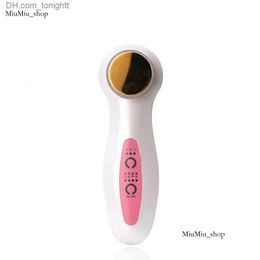 Beauty Equipment Vibration Massage Face Ultrasonic Hine Usb Rechargeable Blue Red Lights Acne Remove Beauty Device For Anti Aging Care 870
