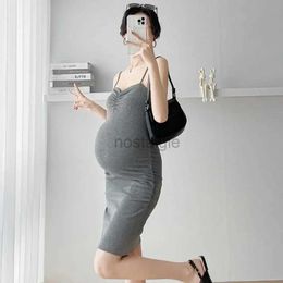 Maternity Dresses New Maternity Dresses Maternity Photography Props Plus Size Dress Elegant Fancy Cotton Pregnancy Photo Shoot Women Long Dress 24412