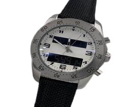 Men s luxury wristwatch professional mens designer watches Dual time zone watch electronic pointer display montre de luxe wristwat8234500