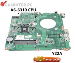 Motherboard NOKOTION 809987001 809987501 809987601 DAY22AMB6E0 Laptop motherboard For HP Pavilion 17P MAIN BOARD A66310 CPU
