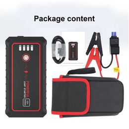 99800mAh Car Jump Starter Power Bank Charger Emergency Start Device Start-Up Booster Battery Auto External Battery Assecories