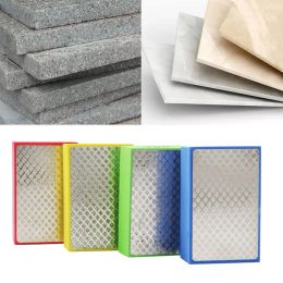 1pc Diamond Hand Sanding Block Polishing Pad 60-400grit Abrasive Sanding Disc For Metal Glass Tiles Wood Ceramic Grinding Tools