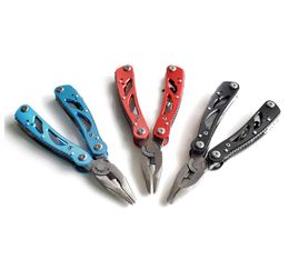 New Version Hand Tools Outdoor Bicycle Multifunction Floding Tool StainLess Steel Multitool Pliers with 11 PCS Screwdriver Head Fo1456657