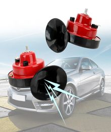 Vehicle Dual Tone Snail Horn Motorcycle Turn Horns For Car Truck Bus Electrical Equipment Auto Moto Train Parts7118062