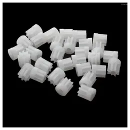 Bowls 30Pcs 0.5 Modulus 8 Teeth Plastic Gear Cog For 2mm Toy Car Motor Shaft