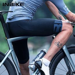 Cycling Shorts INBIKE Men Bicyc Riding Short Cycling Shorts Anti Slip Fabric Men Shorts Breathab Padded Men Gel Pad Cycling Pants L48