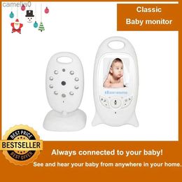 Baby Monitors 2.0 inch audio wireless baby phone safety camera VB601 temperature monitoring 2-way call infrared night vision baby monitorC240412