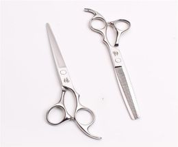 65quot 185cm 440C High Quality Sell Barbers039 Hairdressing Shears Cutting Thinning Scissors Professional Human Hair Sc7351340