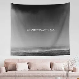 Tapestries Dark Cloudy Cigarettes After Sex Tapestry Wall Hanging Print Fabric Bohemian Decoration Dorm Decor Tapiz