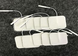 12 Pcs TENS Unit Pads Electrical Stimulator Muscle Massager Selfadhesive Replacement Electrode Pads for Pain Relief Pulse Massage3574167
