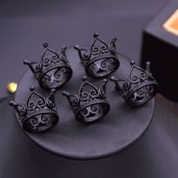 5 Pcs set Cute Mini Crown for Boys Girls Birthday Small Tiaras Diadem Jewellery Cake Topper Ornaments Wedding Accessories