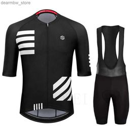 Cycling Jersey Sets New 2022 Cycling Jersey Men Short Seve Ropa Maillot Ciclismo Hombre MTB Breathab Set Bicicta Clothing Bicyc Sport Suits L48