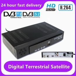 Finder DVBT2 DVBS2 Fully HD 1080P H.264 Combo Digital Terrestrial Satellite TV Receiver Support Youtube AC3 3D Audio Decoder