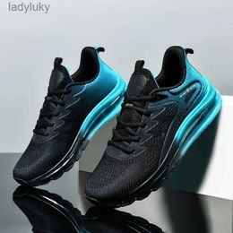 Sapatos atléticos tamanhos de ar de tamanho grande tênis de corrida para homens esportes design de teatro esportivo sapatos de ginástica confortável calçados de treinamento de ginástica C240412