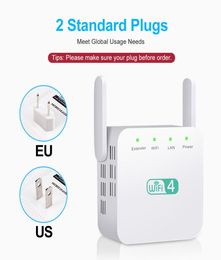 300Mbps WiFi Repeater 24GHz Range Extender Routers WirelesRepeater Amplifier Signal Booster 3 Antenna LongRange Expander 10pcs7861897
