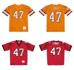 Stitched football Jerseys 47 John Lynch 1993 1995 2002 mesh Legacy Retired retro Classics Jersey Men Women Yourth S-6XL