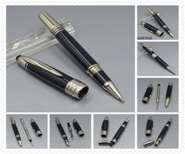 high quality JFK Dark Blue metal Roller ball pen Ballpoint pen Fountain pen office stationery luxury 4810 Write ink pens Gift 8211408