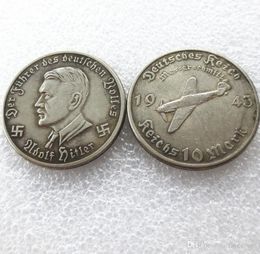 H06Germany Commemorative Coins 1943 Copy Coins Brass Craft Ornaments7750186