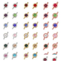 Charms Fnixtar 12Pcs Stainless Steel S Diy Necklace Bracelet Connector For Jewellery Making Birthday Gift 231113 Drop Delivery Finding Dhdej