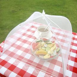 Foldable Food Covers Mesh Kitchen Anti Fly Mosquitos Tent Dome Net Umbrella Picnic Protect Dish Cover Kitchen Accessories