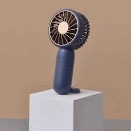 Electric Fans Electric Fan Portable Mini Fan Portable Rechargeable Hand Fans Turbo Jet Blower Air Firidifers Personlig stående vikbar bord