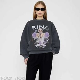 2024 New Annies Bing Summer Original Mix 30 Styles Cotton Designer Women Fashion BING Hoodie Streetwear Loose Oversize Tee Skateboard A BING Tshirt 634