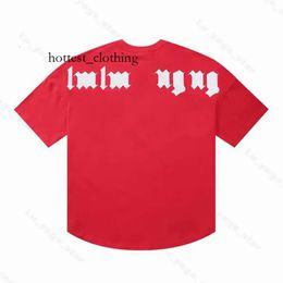 Palm Angle Shirt Designer T Shirt Clothes Designers Shirts Women T Shirts Fashion Paint Couple Short Sleeves Graphic Tee Loose Tide Crew Neck Letter Summer 896