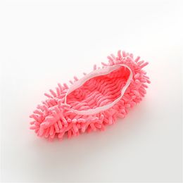 Mop Slippers Durable And Warm Both Male And Female Slippers Home Cleaning Supplies Foot Socks Mop Convenient Chenille