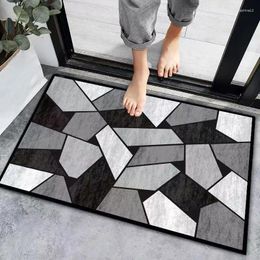 Carpets Super Absorbent Bathroom Mat CartoonNon-Slip Entrance Door Toilet Pad Quick-Drying Bath Floor