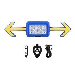 Turn Signal For Bike Remote Control Turn Signal USB Rechargeable Bicycle Lights Easy Carrying Waterproof LED Bike Lights For Men