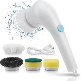 Shavers Electric Cleaning Brush Cleaning Gadget Kitchen Cleaning Items Electric Scrubber Electrical Brush Rotating Wireless Cleaner