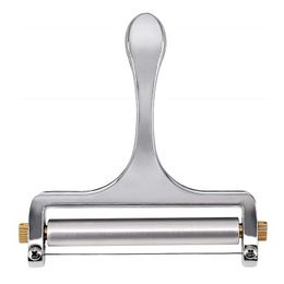 Cheese Knife Zinc Alloy Slicing Hob Butter Slicing Knife Baking Cheese Knife Tool Butter Dish with Knife Cheese Grater